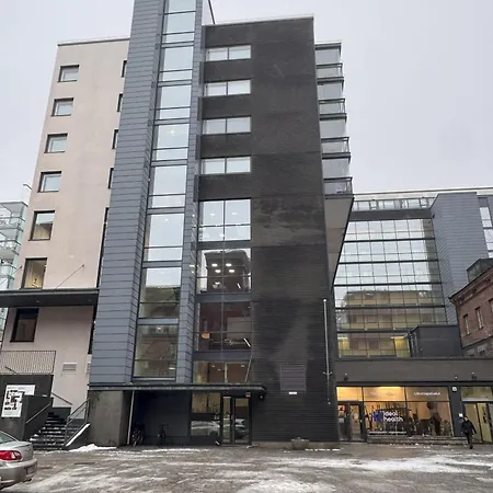 Apartment 41 M2 With Sauna, View And Balcony To The Park Saunallinen Yksioe